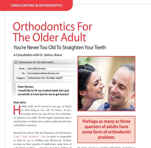 Orthodontics for the Older Adult